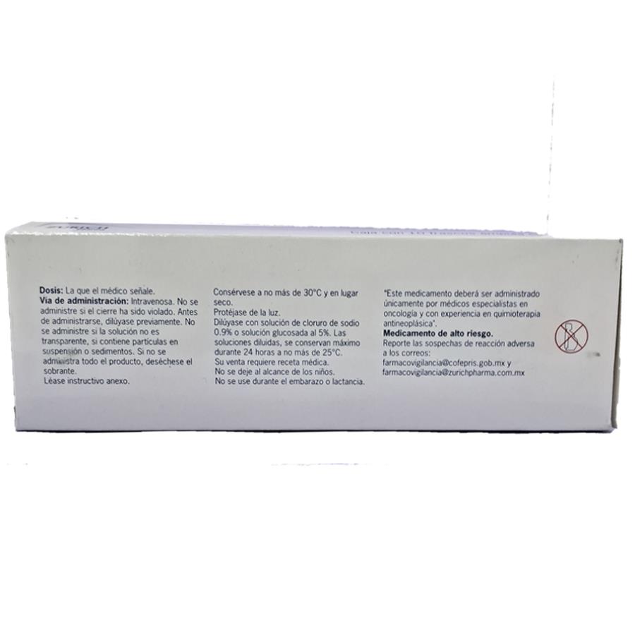 FLUOROURACILO 250 MG/10 ML C/10 FRASCOS FLUOAVIL